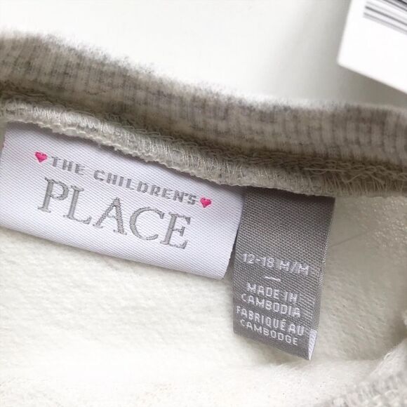 The children’s place NWT princess sweatshirt 12-18 - Picture 3 of 4